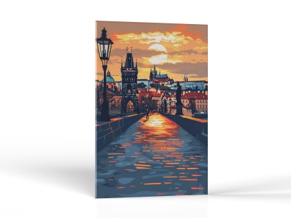 Pražský západ slnka | Obrazy Vintessia