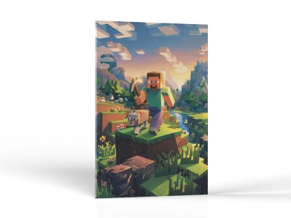 Prieskumník z Minecraft hry | Obrazy Vintessia