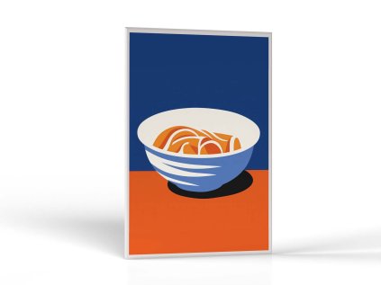 Minimalistická misa cestovín | Obrazy Vintessia