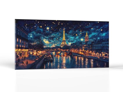 Parížska nočná obloha | Obrazy Vintessia