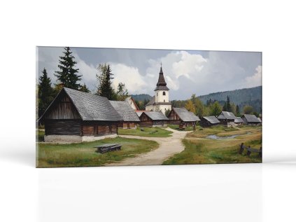 Dedinský kostol | Obrazy Vintessia
