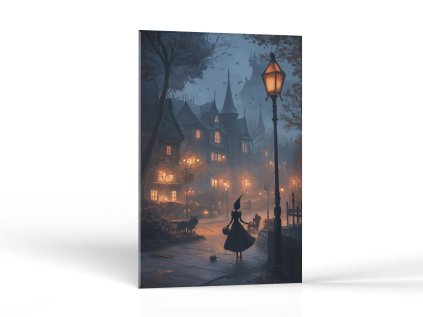 Halloweenska prechádzka | Obrazy Vintessia