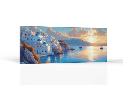 Santorini pri západe | Obrazy Vintessia