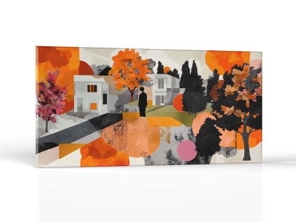 Jesenný mestský kolorit | Obrazy Vintessia