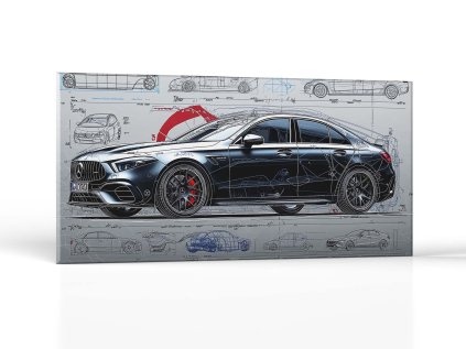 Dynamický luxus Mercedesu | Obrazy Vintessia