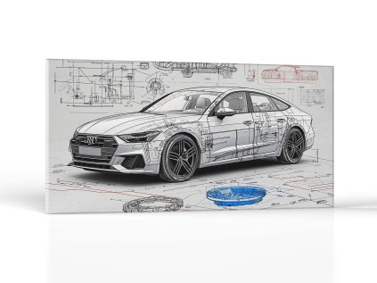 Technický dizajn Audi | Obrazy Vintessia
