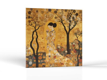 Zlatá žena kvetov | Obrazy Vintessia