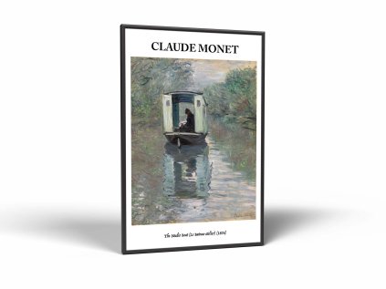 monet the studio boat r0016 obrazy vintessia