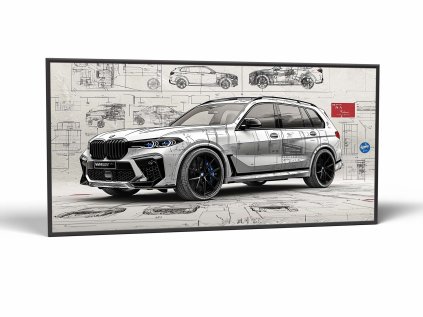 SUV dizajnový návrh BMW | Obraz Vintessia v ráme