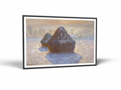 monet haystacks snow effect r0044 obrazy vintessia