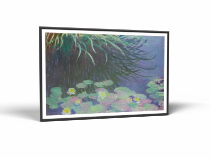 monet nympheas avec reflets r0053 obrazy vintessia