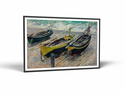 monet three fishing boats r0061 obrazy vintessia