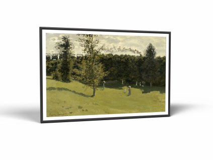 monet train in the countryside r0062 obrazy vintessia