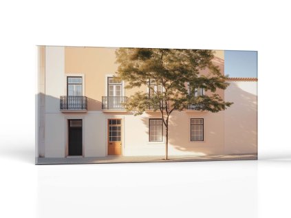 Slnečná mestská fasáda | Obrazy Vintessia