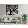 Drevená dekorácia na stenu - Stromy (Velkost 60x50, 80x65, 90x75, Dekor ANTRACIT 0164, BIELA 0101, ČIERNA 0190, DUB Bronze tmavý 090, DUB Sonoma 3025, DUB Zlatý 003, ORECH 0729, SIVÁ 0112)