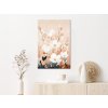 Elegantné magnólie-obraz na dreve int vintessia