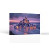 Mont Saint-Michel v západe slnka | Obrazy Vintessia