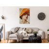 Oranžová Elegancia-obraz na dreve int vintessia