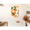 Pomarančová sviežosť-obraz na dreve int vintessia