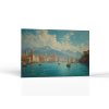 Prístav v historickom meste | Obrazy Vintessia