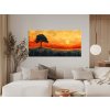 Osamelý západ slnka- obraz na dreve int vintessia