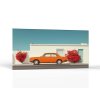 Oranžové retro auto | Obrazy Vintessia