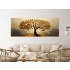 Strom zlatého svetla-obraz na dreve int vintessia