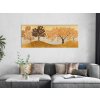 Zlaté stromy-obraz na dreve int vintessia