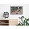 R0048 Monet Jeune fille dans le jardin de Giverny (1888) int