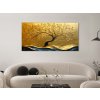 Zlatý vietor-obraz na dreve int vintessia