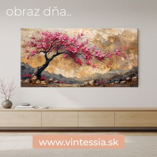 🌸✨ Obraz dňa: Kvetinový strom ✨🌸 Dnešný obraz dňa nesie názov Kvetinový strom – moderný obraz na stenu s harmonickou...