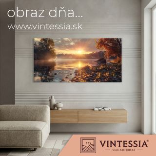 🌅 OBRAZ DŇA: Ranný pokoj v prírode (Náš Bestseller ⭐) Váš najobľúbenejší kúsok! Tento panorama obraz prenesie čaro...