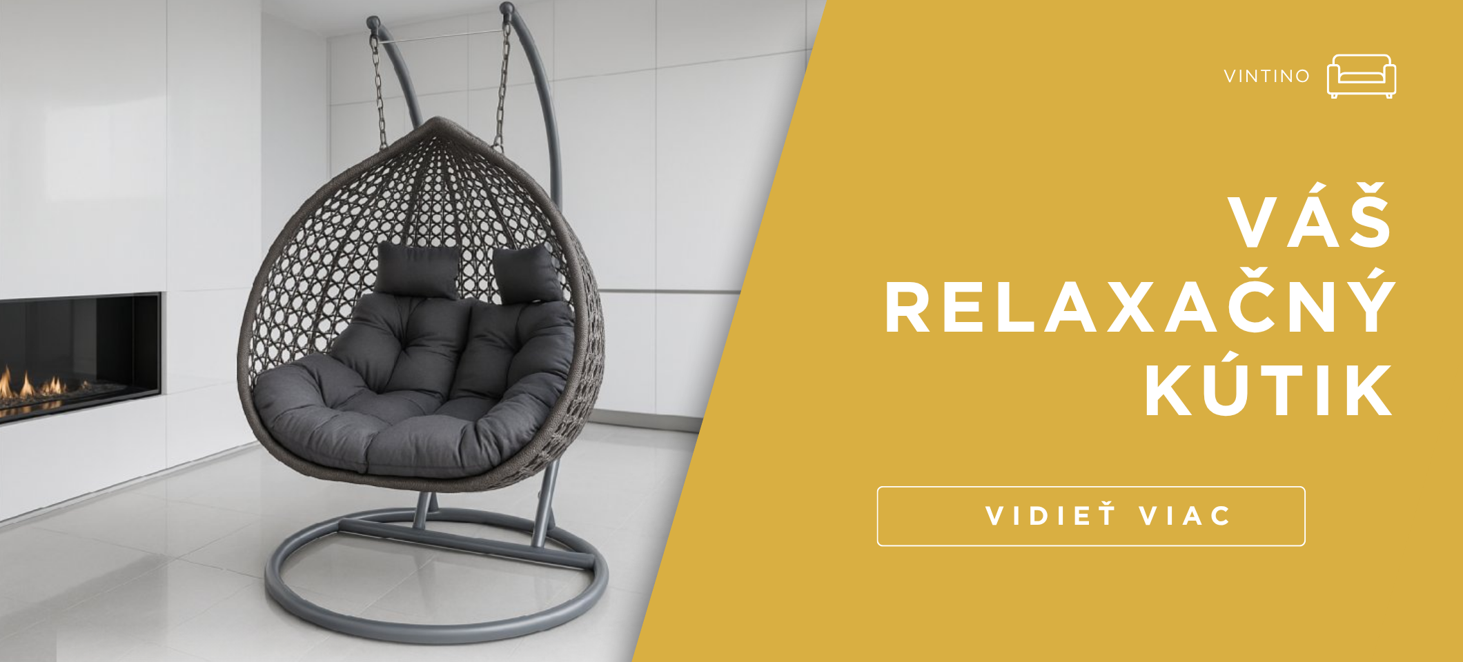 Závesné dvojkreslá