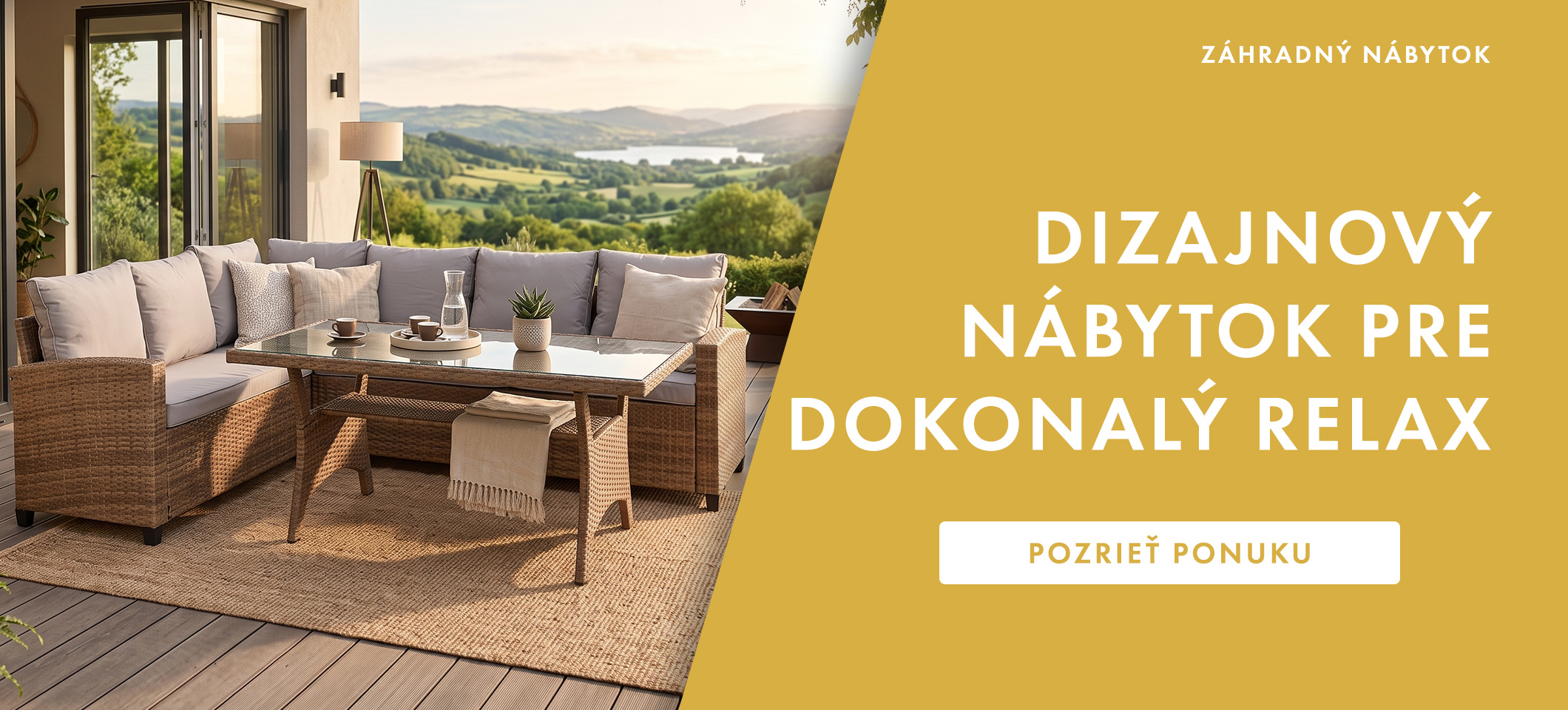 záhradný nábytok