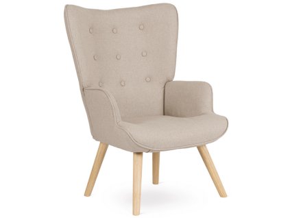 LAURES VINTINO Kreslo AVEZANO bežové 6