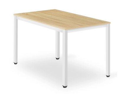 LAURES VINTINO Stôl TESSA 120cm x 60cm dub biele nohy 1
