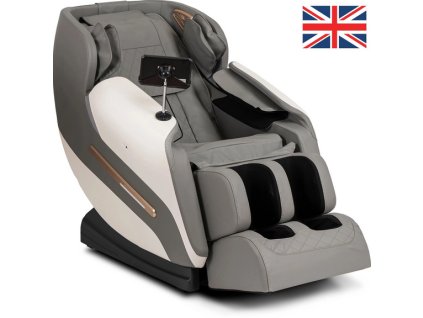 LAURES VINTINOMasážne kreslo GALACTICO  sivé, ekokoža, anglické menu 11
