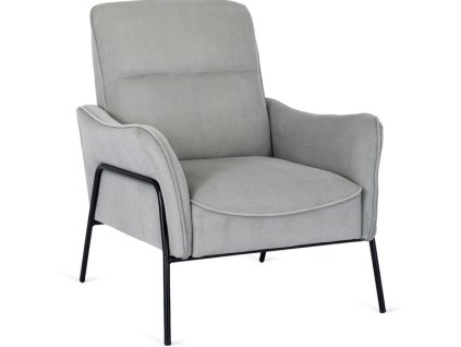 LAURES VINTINO Kreslo ERNESTO sivé