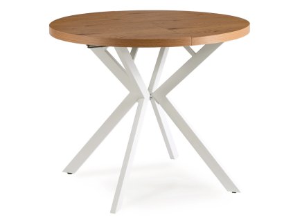 LAURES VINTINO Stôl RENO 90–190 cm Dub Zlatý/Biely