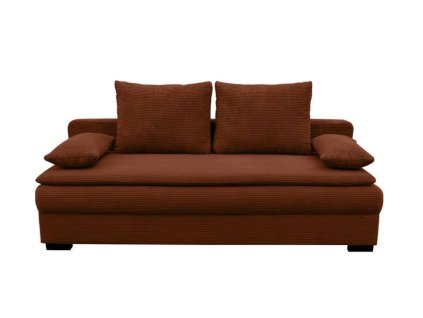 LAURES VINTINO Rozkladacia pohovka BOOK POSSO hnedá 1