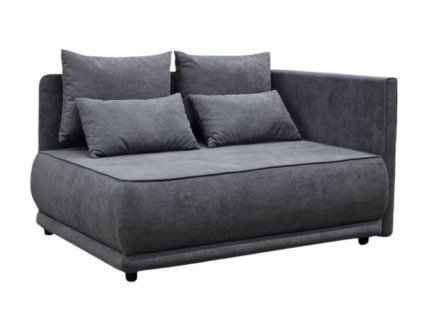 LAURES VINTINO Rozkladacia pohovka PRIMO P šedá 1