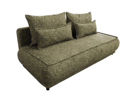 LAURES VINTINO Rozkladacia pohovka PAROS zelena 1