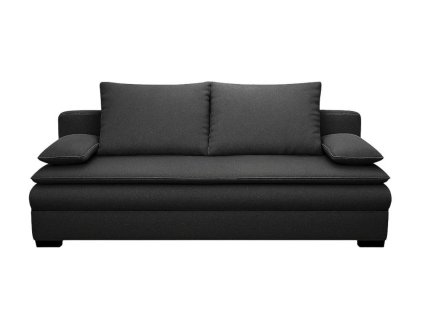 LAURES VINTINO Rozkladacia pohovka BOOK čierna 1