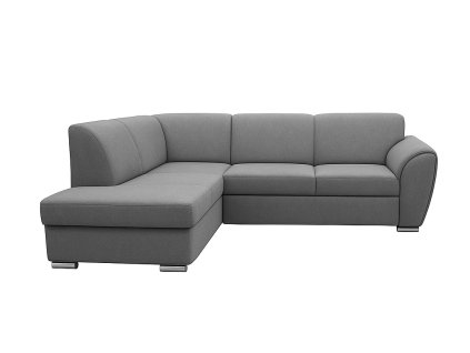LAURES VINTINO Rohová rozkladacia sedačka DORIS L sivá 1