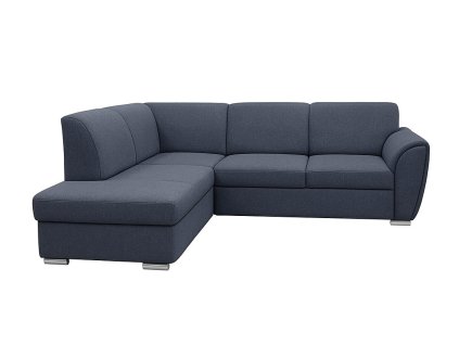 LAURES VINTINO Rohová rozkladacia sedačka DORIS L antracyt 1