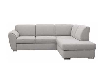 LAURES VINTINO Rohová rozkladacia sedačka DORIS P biela 1