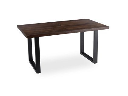 LAURES VINTINO Stôl BENETTO 160–260 cm Orzech/Czarny