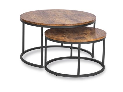 vintino laures sada zostava konferencnych stolikov barco dub rustikal stolik do obyvacky 0