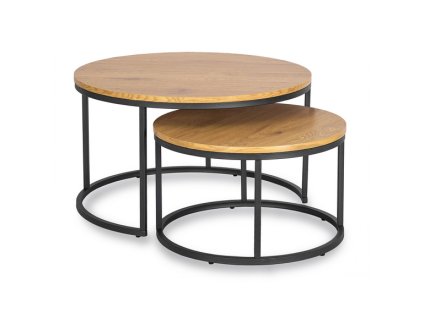 vintino laures sada zostava konferencnych stolikov barco dub zlatý stolik do obyvacky 8