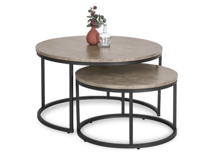 vintino laures sada zostava konferencnych stolikov barco sivý betón stolik do obyvacky 1